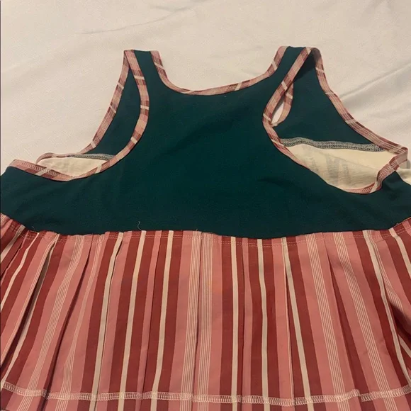 BDG Ace Spliced Graphic Pleated Peplum Tank Top SZ L Urban Outfitters Casual NWT - Picture 12 of 12